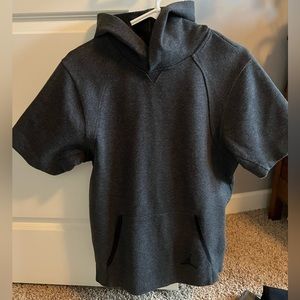 Jordan Short Sleeve Hoodie with Zippered Sides